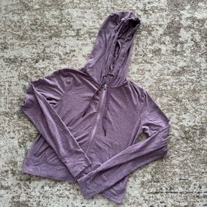 Purple Athletic Zip Up Jacket